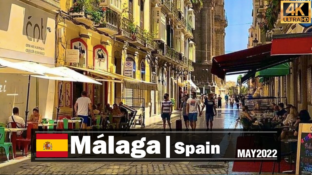 Málaga walk around | city center | travel guide | May 2022