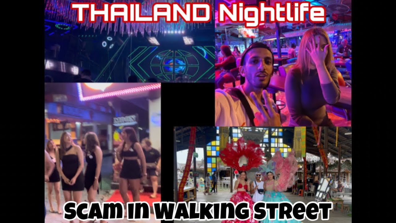 Worst SCAM in Walking Street | Nightlife of Pattaya Thailand | Travel guide to Pattaya #Day1