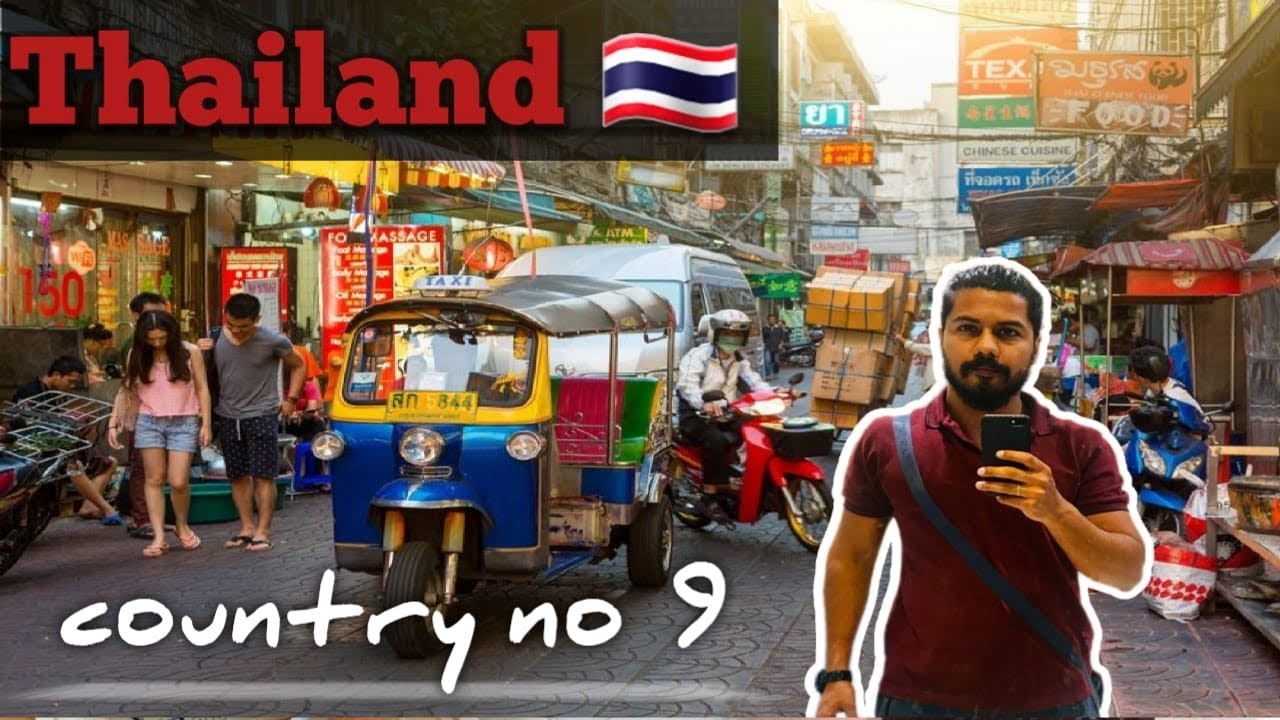 Bangkok Walking Tour | Thailand Travel Guide | Thailand Visa From Dubai | Bangkok Thailand Pt 1 |