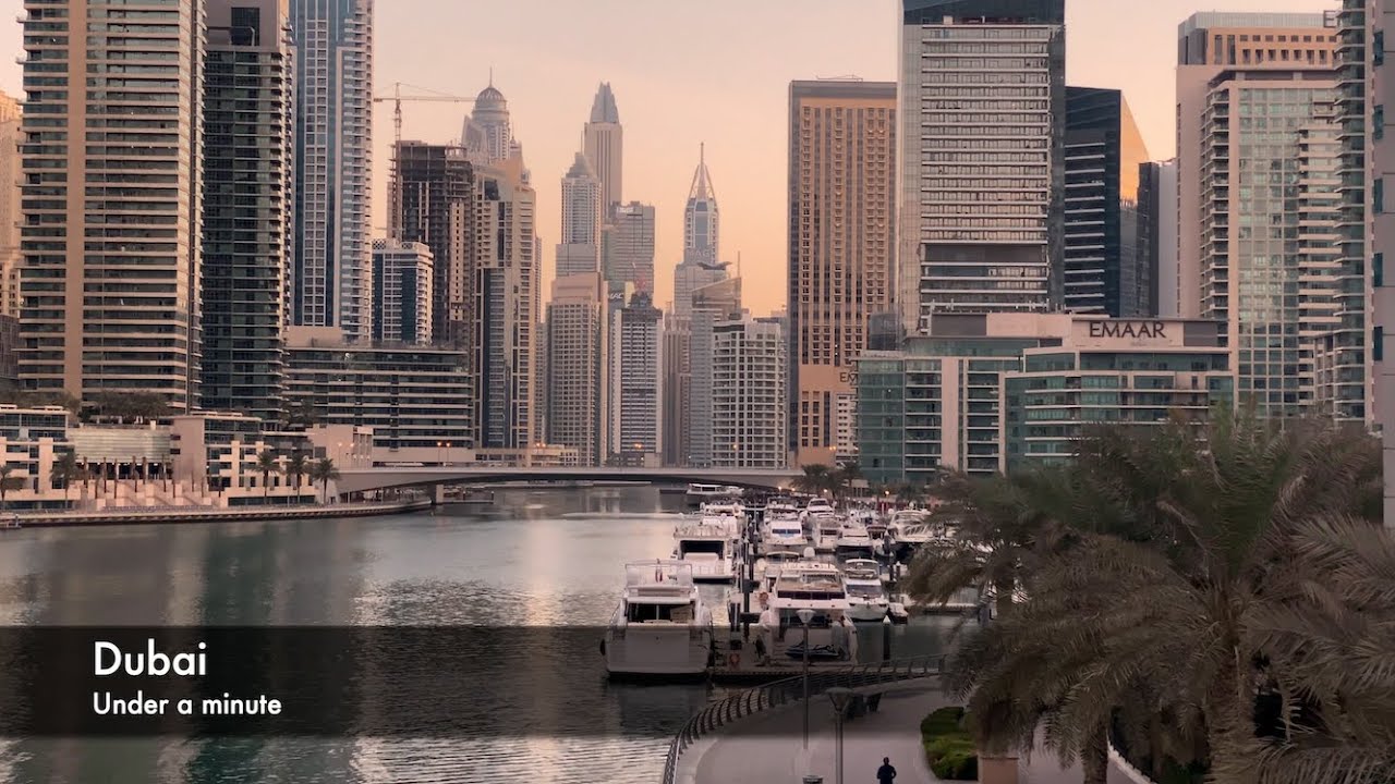 Dubai in under a minute. A quick bit size Travel Guide to the sights of Dubai.