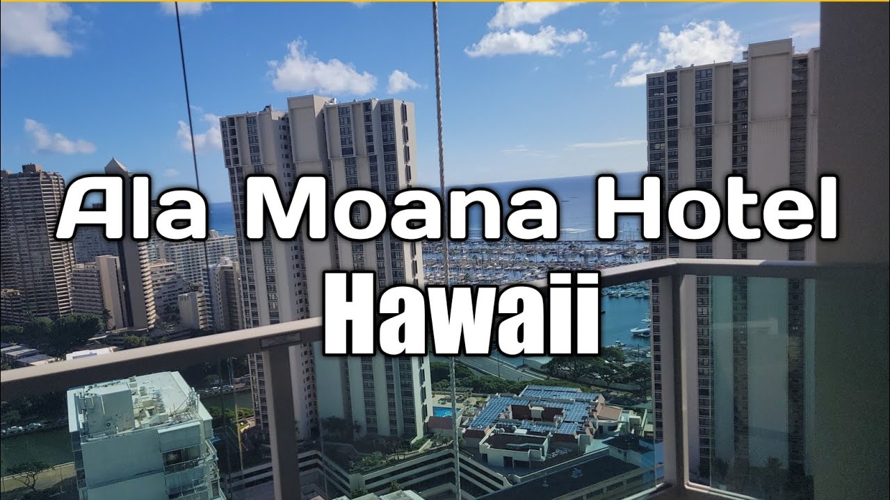 Ala Moana Hotel Tour Review Hawaii Travel Guide ( Ala Moana Waikiki Honolulu ) Room Tour