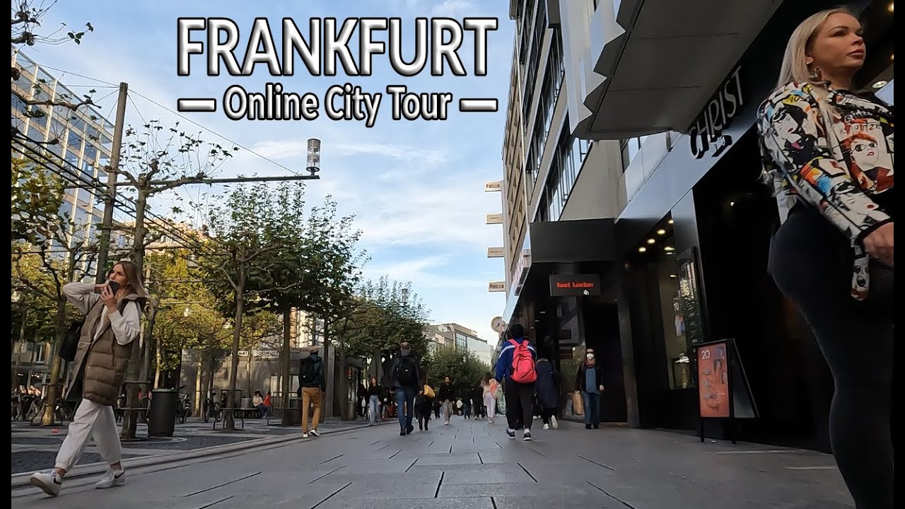 Frankfurt am Main, Germany, 4K HDR, Städtetrip, bottom view , Travel Guide, City Tour, People, #10