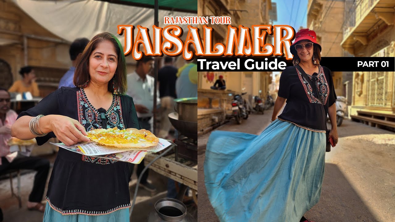 Jaisalmer Travel Guide: The Best Things to do | Jaisalmer Fort with Devanand's Guide😉 | Food Walk