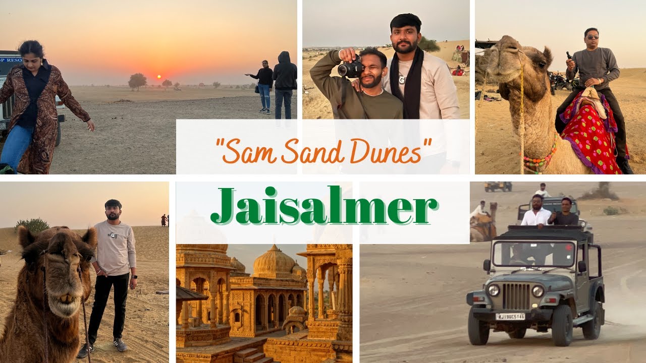 "Sam Sand Dunes" | Jaisalmer Travel Guide | Desert Safari | Thar Desert | Khuri Dunes | Rajasthan |