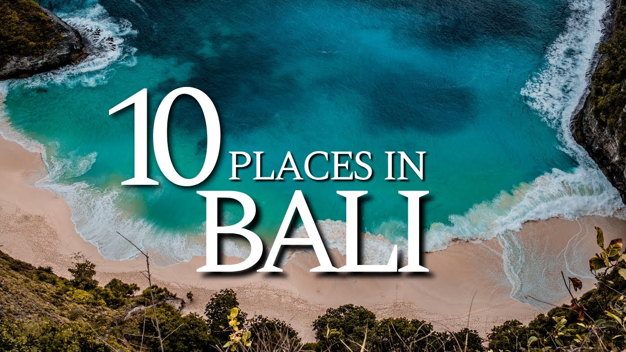 10 Beautiful Places to visit in BALI |Travel Guide 2023 4K