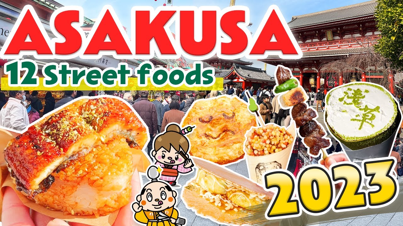 Asakusa Tokyo Street Food / Japan Travel Tips
