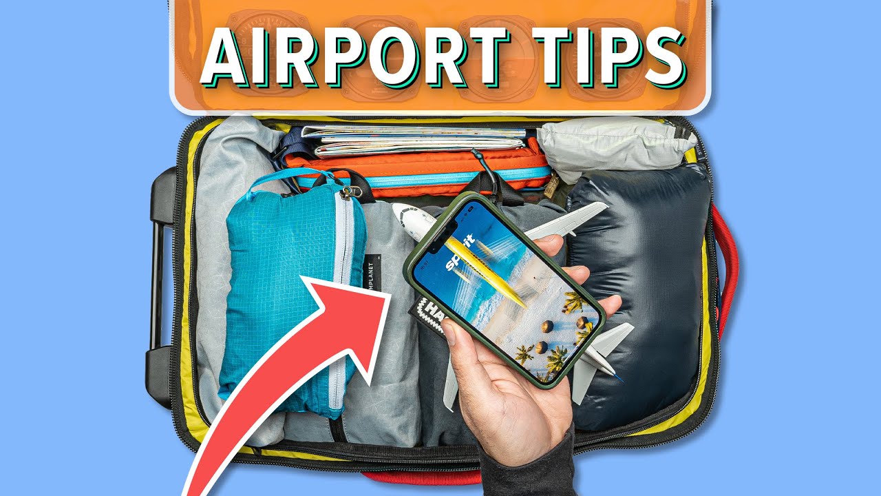Do This at The Airport To Improve Your Trip | Travel Tips