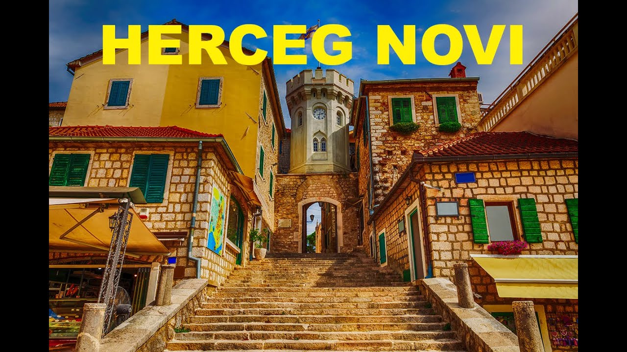 HD 4K Herceg Novi, The Ultimate Travel Guide to historical city at entrance Bay of Kotor Montenegro