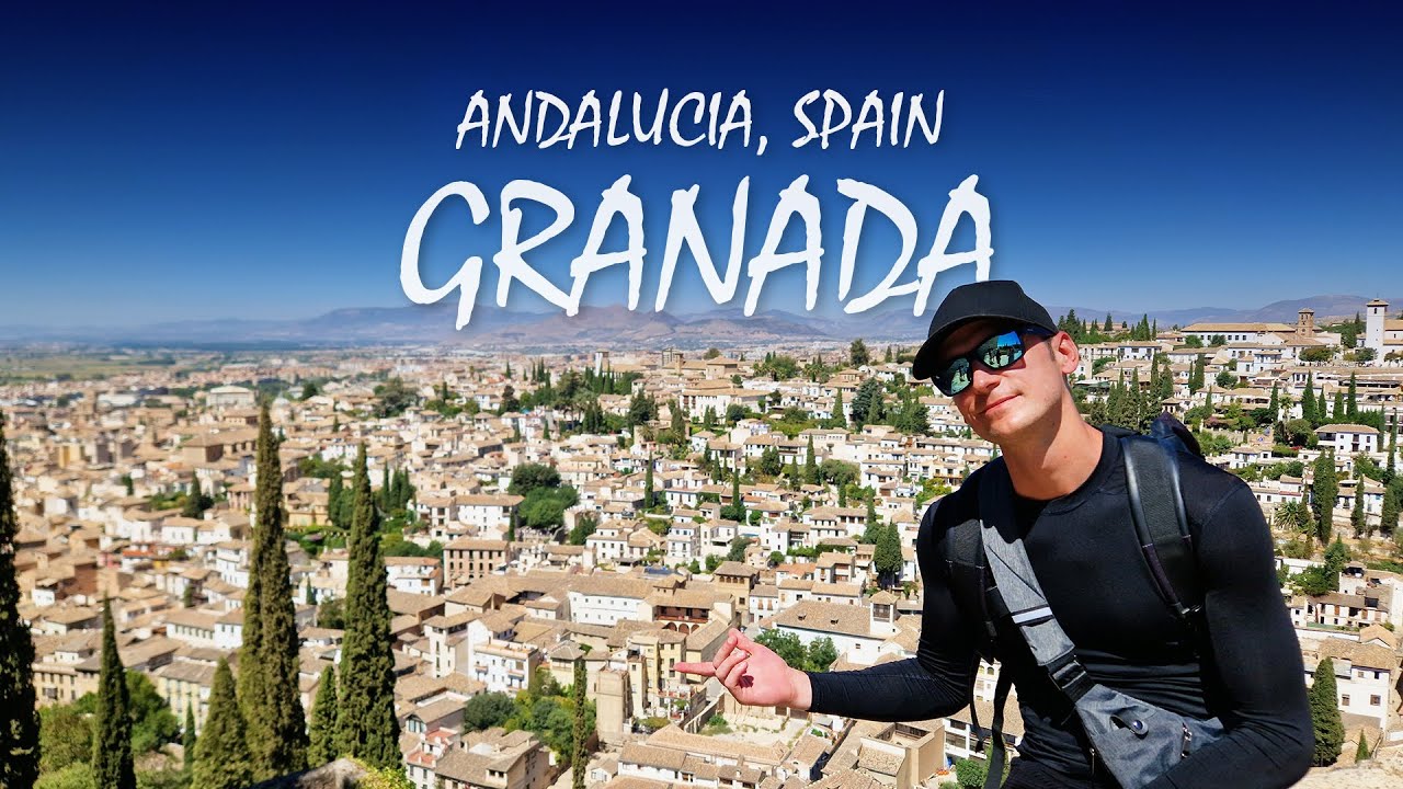 One day exploring Granada, Andalucia, Spain | Travel Guide [4k]